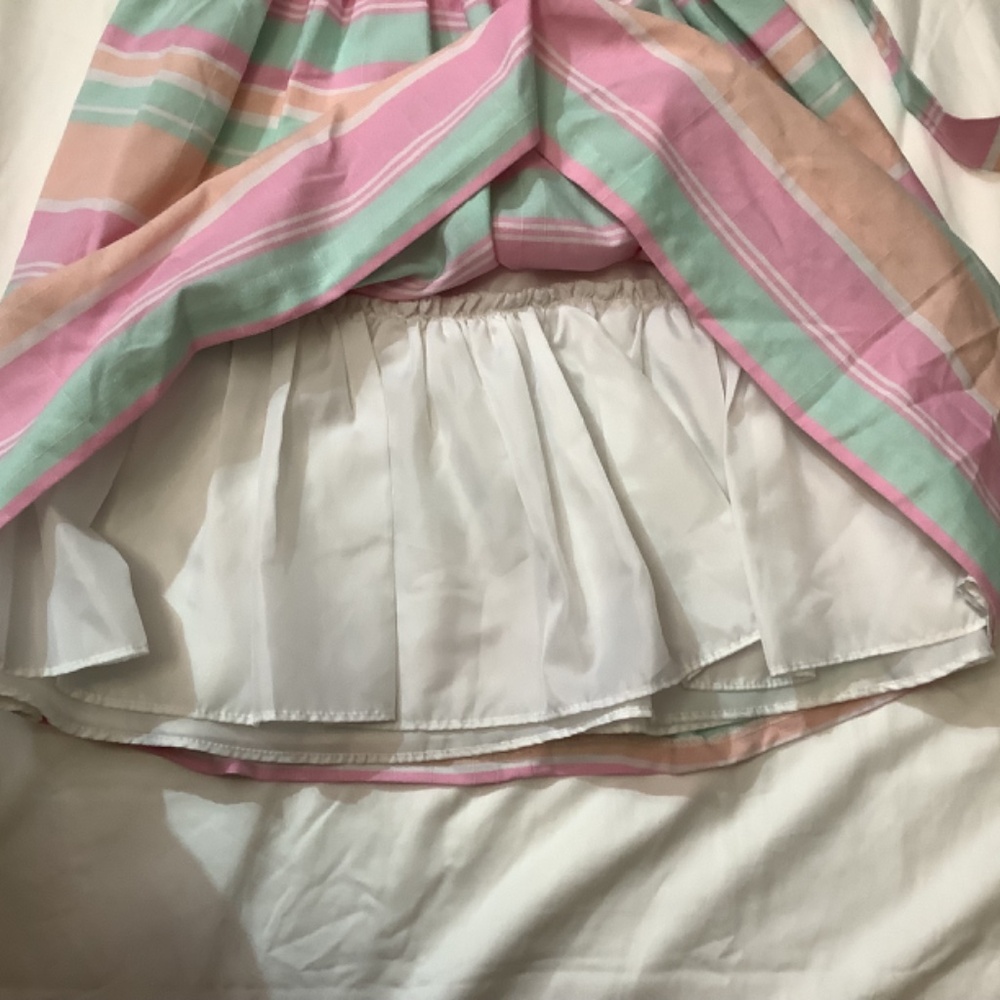 EUC Girls Bonnie Jean dress green‎ pink size 10 - Picture 9 of 14